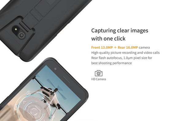 Пыль беспроводного андроида Handheld PDA BT5.0 64G 430Nits устойчивая