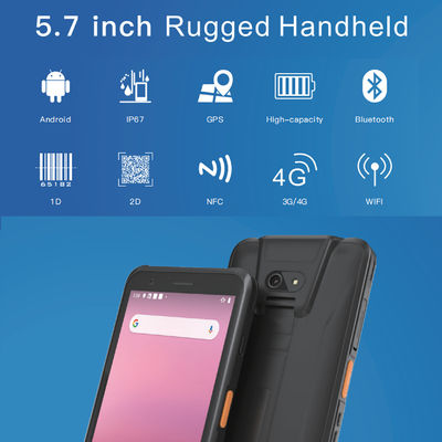 Пыль беспроводного андроида Handheld PDA BT5.0 64G 430Nits устойчивая