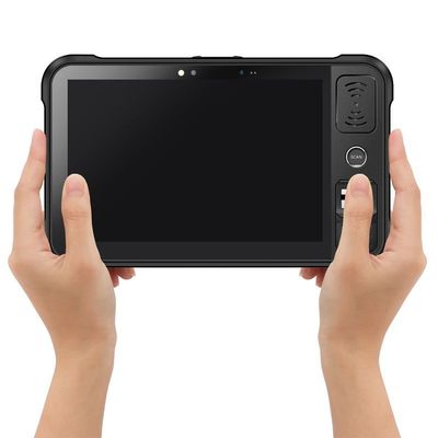 IP65 4G LTE ПК 8000mAh планшета андроида 8 дюймов со сканированием отпечатка пальцев UHF