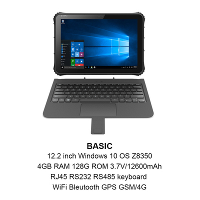 C.P.U. Z8350 планшета Windows 16:10 изрезанное с поддержкой ISO/IEC NFC