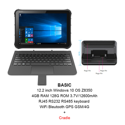 C.P.U. Z8350 планшета Windows 16:10 изрезанное с поддержкой ISO/IEC NFC