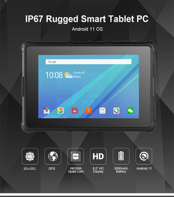 Дюйм 800X1280 IPS GPS IP67 умное RF8R ПК 8 планшета операционной системы андроида изрезанный